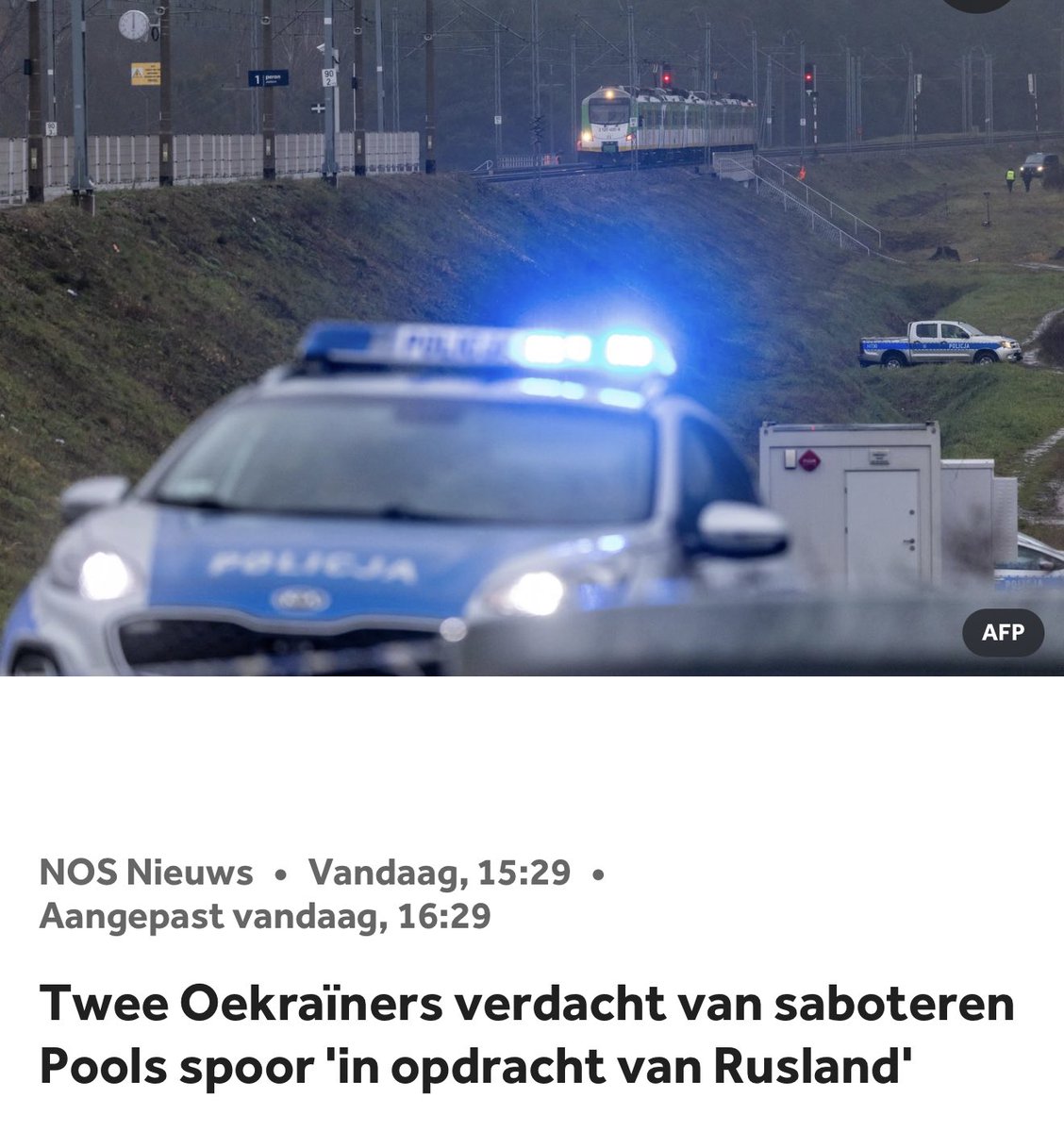 FrankDeVriend's tweet image. #oekraïners #spoor #polen

De twee werken volgens premier Tusk voor Rusland.

Ja, zou ik ook zeggen als ik Tusk was. Maar nu moet je het ook nog bewijzen Tusk