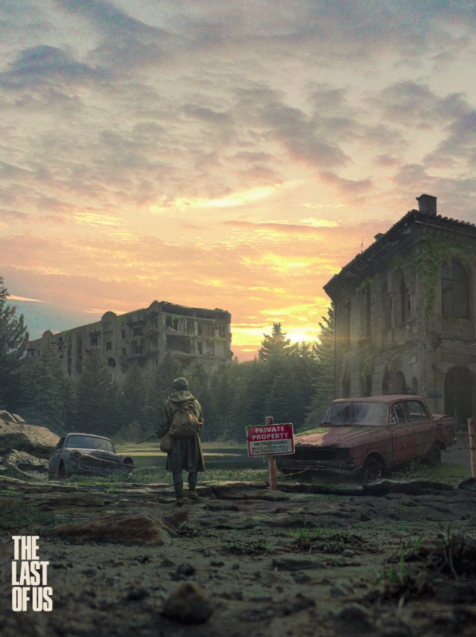 KCdeli3's tweet photo. 🍀The Last of Us Illustration    

Before  VS  After

@TheLastofUsHBO @Photoshop #art https://t.co/kvukeTllO2