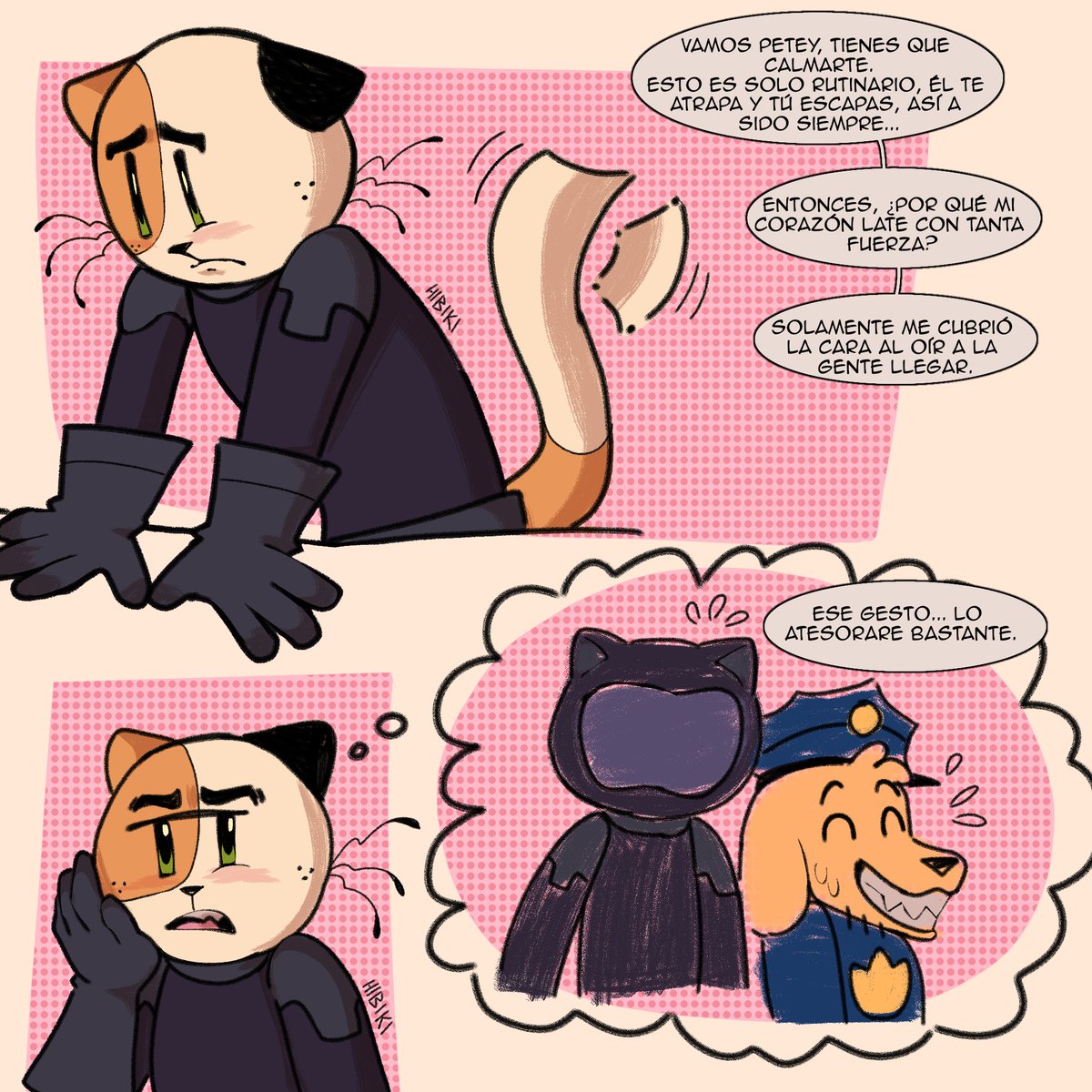 hibiki_chan6's tweet image. No bajes la guardia que podrías sucumbir a los caminos del amor, o algo así xD 
#dogmanau #peteythecat