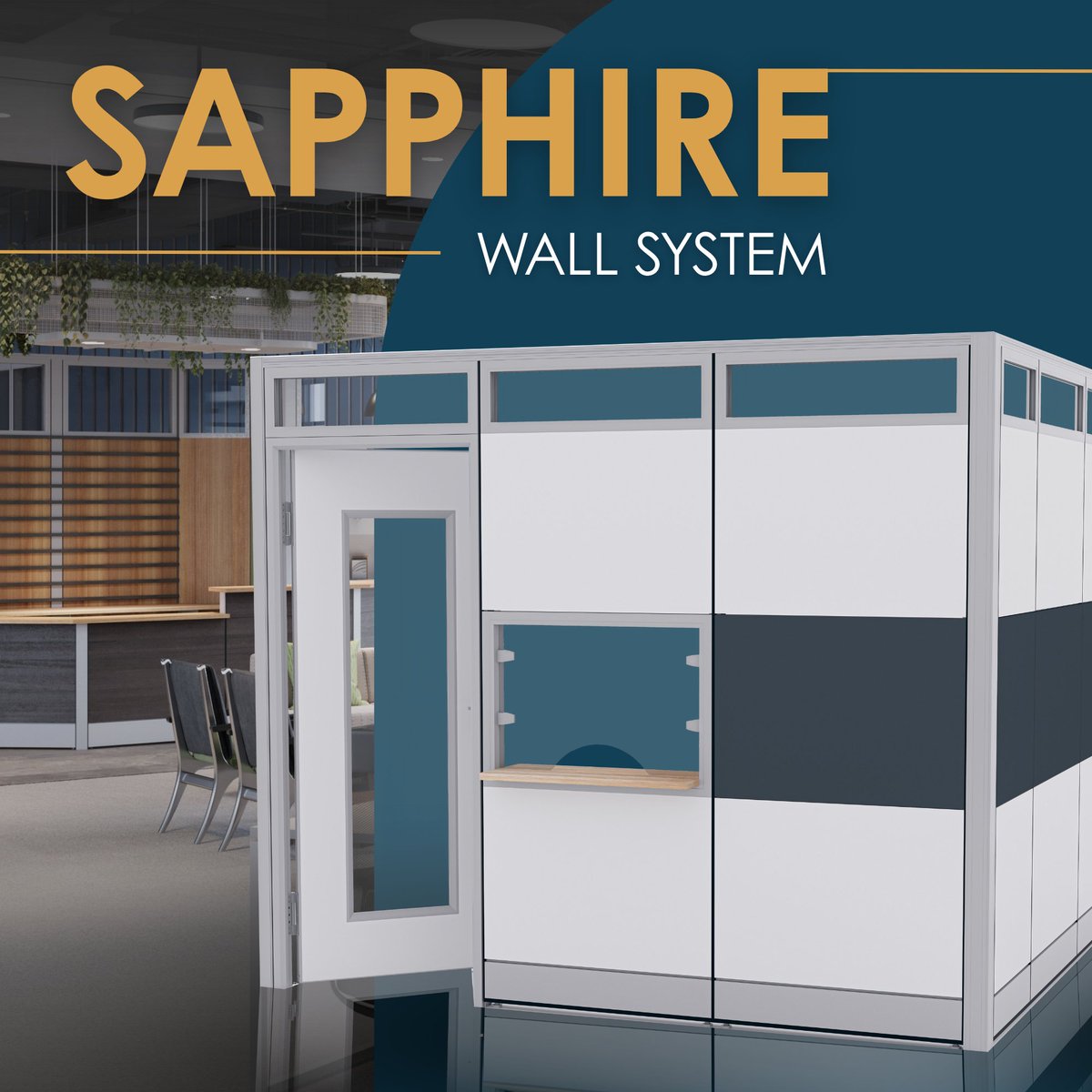 SKUTCHI's tweet image. From cubicle walls with doors to full-height glass partitions—the Sapphire Wall System does it all.
📞 888-99-DESKS
🛒 skutchi.com/category/produ…
#modularwalls #cubicles #SKUTCHI