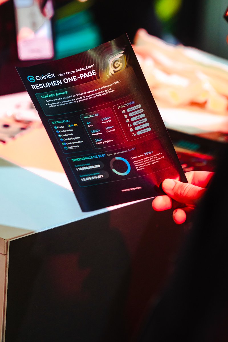 CoinExSpanish's tweet image. ¡Buenas tardes! 😍

La #LABITCONF ya terminó, pero seguimos recordando los mejores momentos. Hoy compartimos más fotos de lo que vivimos allí. ¡Qué experiencia increíble! 🚀

#CoinEx #Cripto