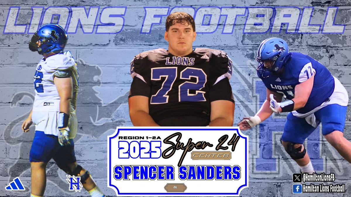 Spencer Sanders - All-Region 1-2A Super 24 Center