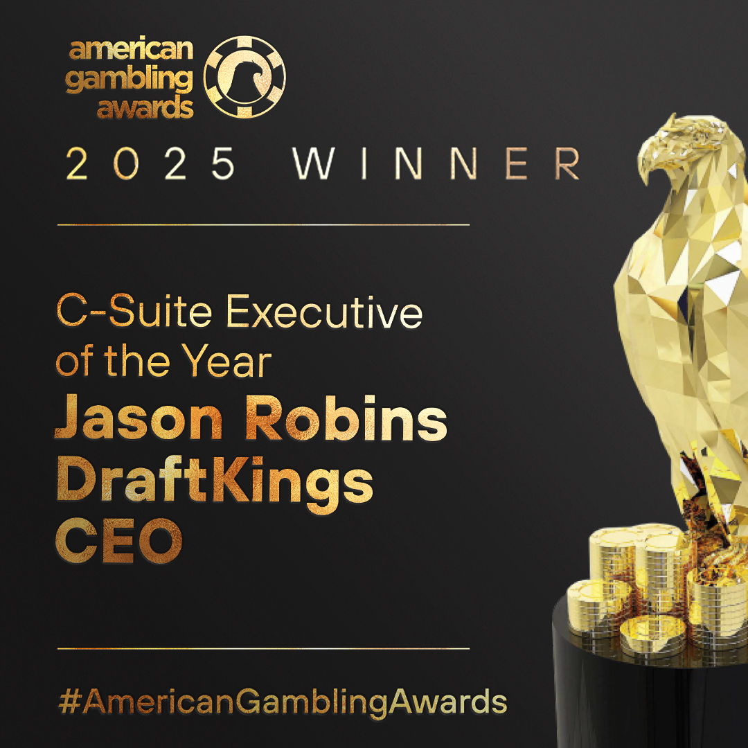 🏆 Congrats to Jason Robins, Chief Executive Officer and co-founder of <a href="/DraftKings/">DraftKings</a>, who has been named the #2025AmericanGamblingAwards C-Suite Executive of the Year!

👉 Read the full announcement: bit.ly/4i4QyrX
