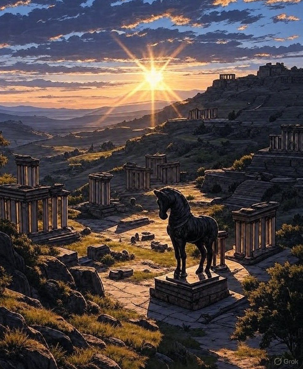 sessizlik_siiri's tweet image. 🧵 TROYA – Bir Kazıdan Daha Fazlası

1/ Troya sadece bir antik kent değildi;
bir destanın, bir halkın ve bir hafızanın simgesiydi.
Ama onu ararken bazıları bulmaktan çok yok etmeyi seçti. 👇
#ancienthistory #AntikTarih #Troya