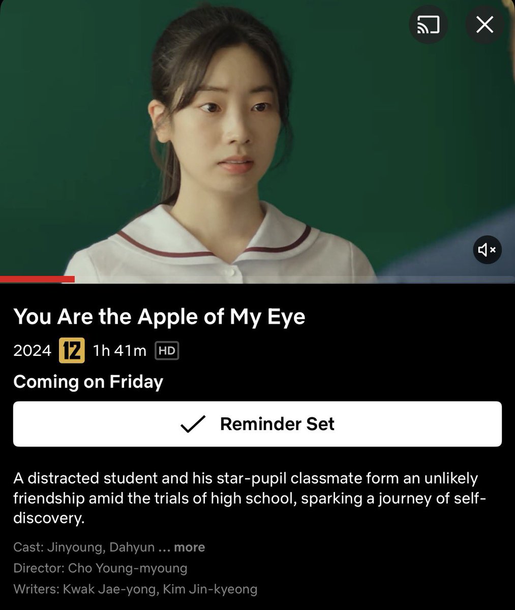 TWDHMN's tweet image. #그시절우리가좋아했던소녀 넷플릭스 coming soon 🍎