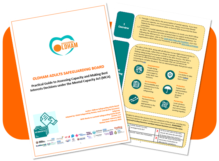 For day 3⃣of #SafeguardingAdultsWeek <a href="/SafeguardOldham/">Safeguarding Oldham</a> are focusing on legal literacy around the Mental Capacity Act

Think Capacity. Act Lawfully. Safeguard Adults. 

🧑‍💻Click to discover OSAB’s Mental Capacity Act resources and training offer: osab.org.uk/post/?permalin…

#SAW2025