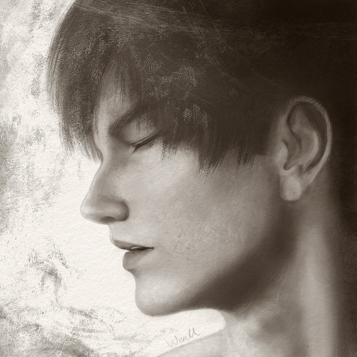 Warm-up.

#LoveandDeepspace #Zayne #恋与深空 #黎深 #digitalpaint #fanart