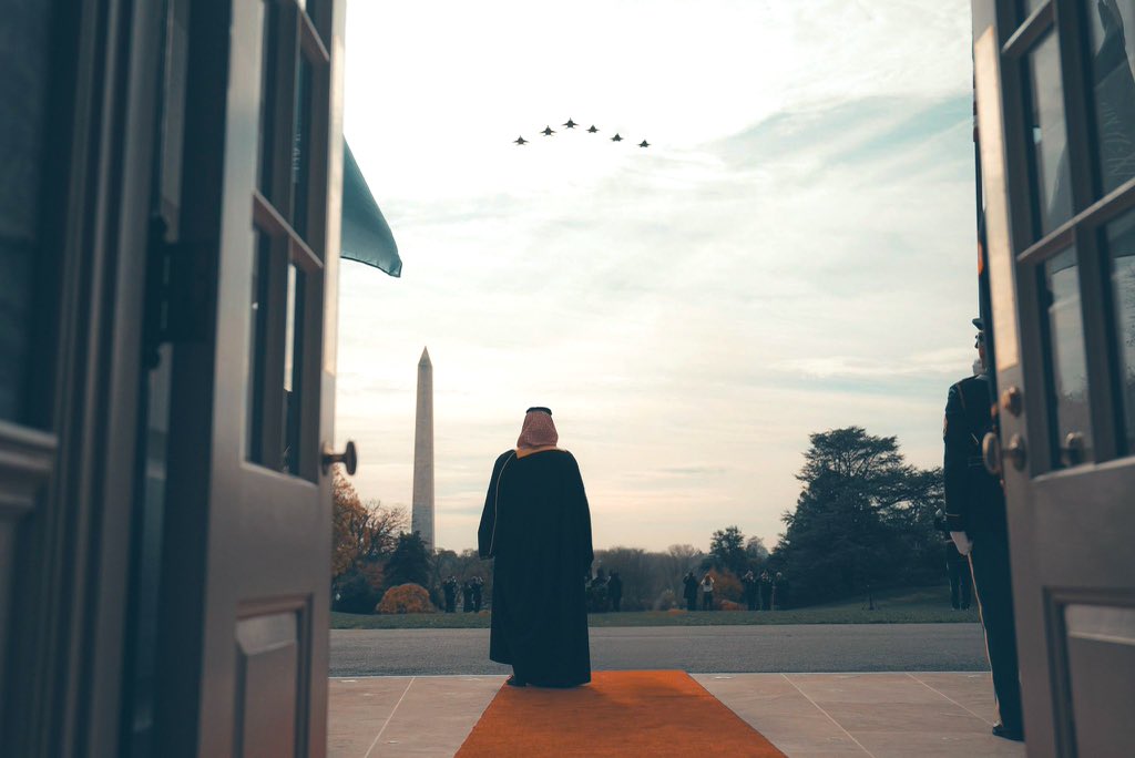 يحق لي ولكم الفخر بهذا القائد التاااااريخي 🇸🇦💚