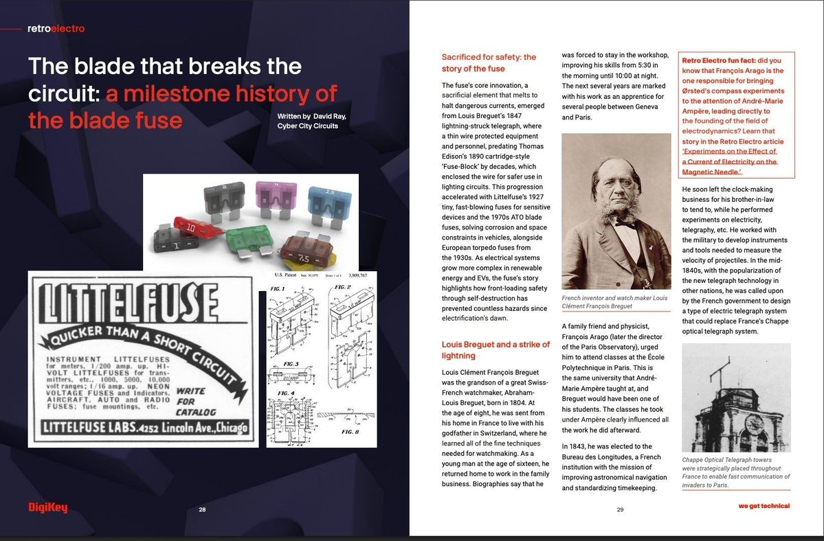 MakeAugusta's tweet image. My new article on the origins and history of the AutoFuse has just been published. Check out the latest issue of @Digikey&apos;s magazine to read it.

digikey.com/en/emedia/emag…