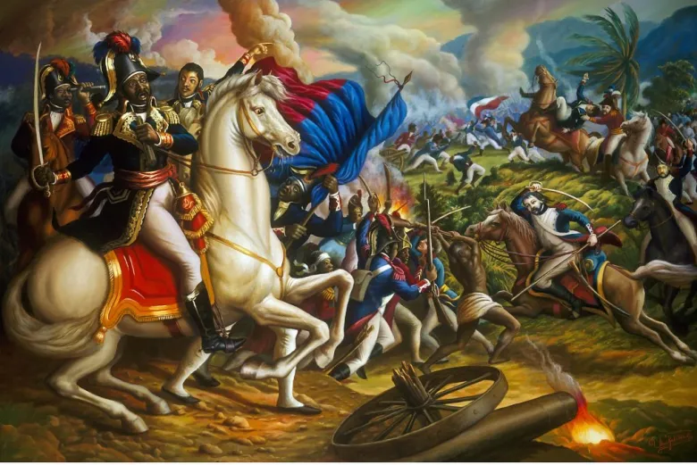 Nicocantor1's tweet photo. 📅A Haitian coincidence

💥222 years ago TODAY revolutionary leader Jean Jacques Dessalines defeated the French at the Battle of Vertières to claim Haitian independence

🇭🇹TODAY Haiti could return to the World Cup after a half-century absence. https://t.co/lo19XTvxOy