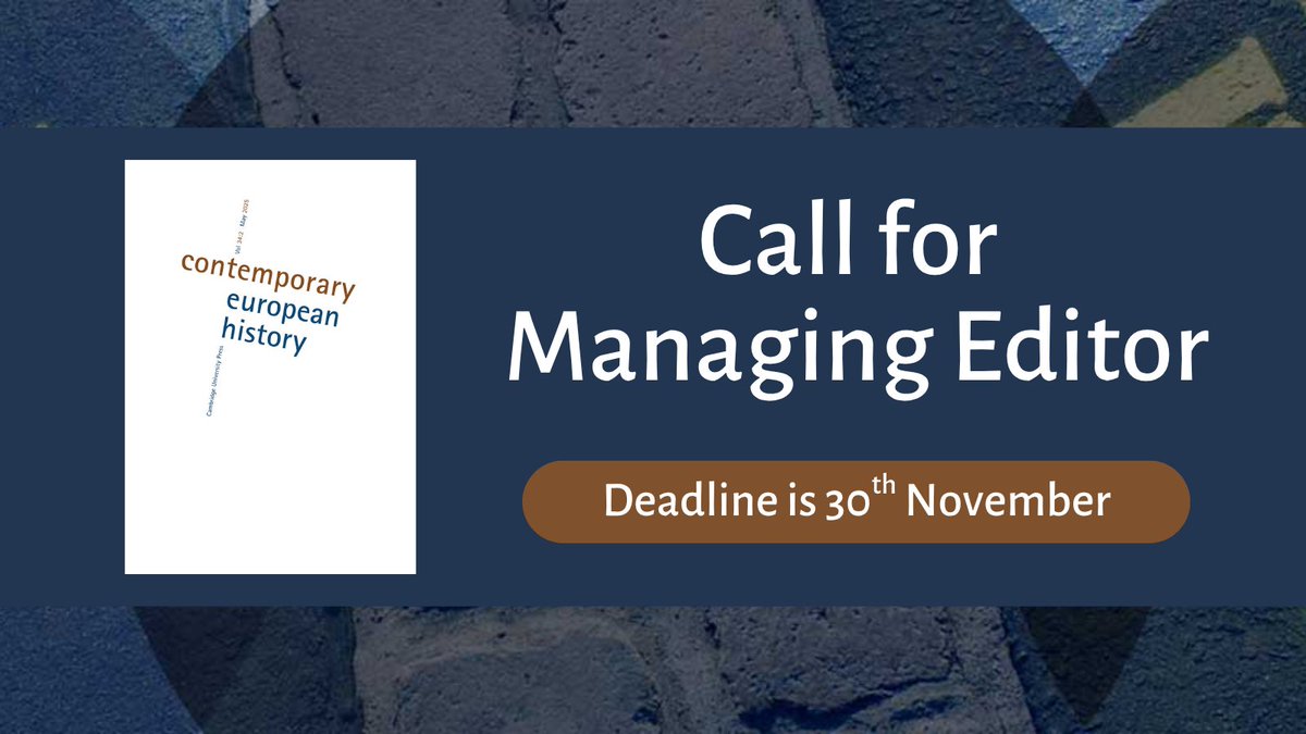 Cambridge University Press - History tweet media