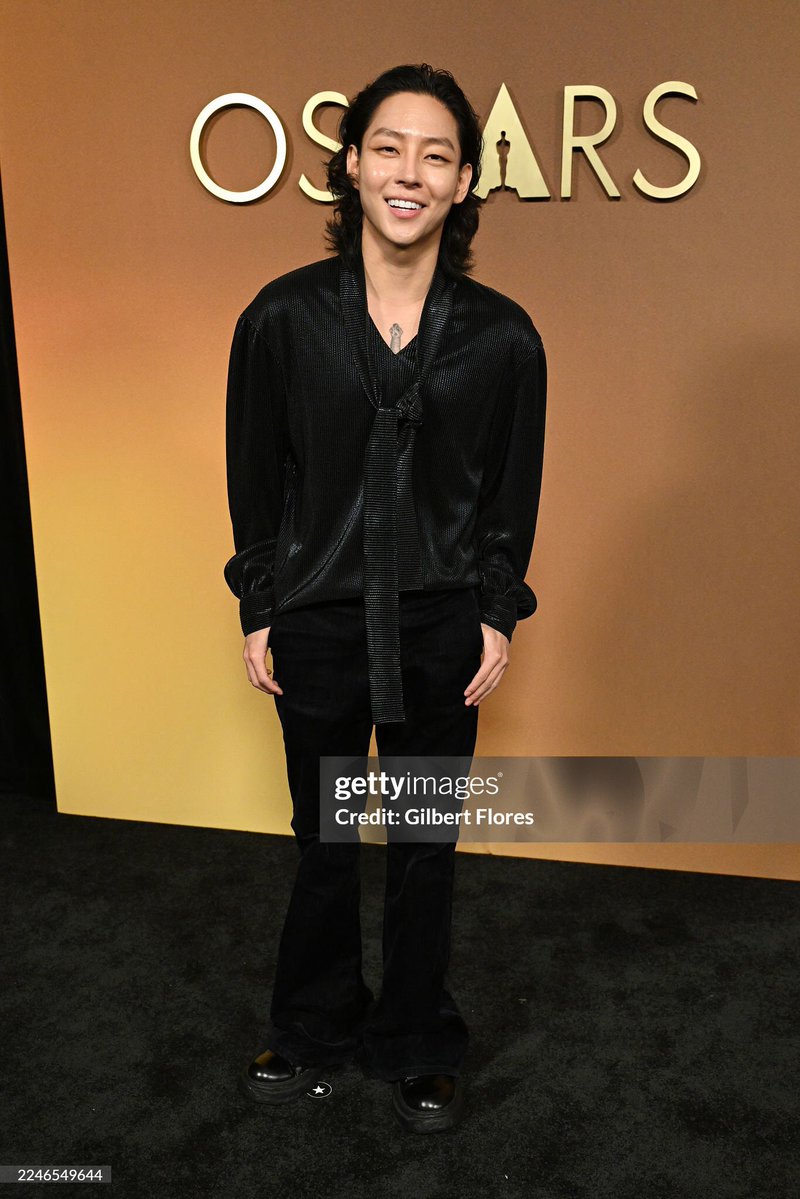 tatamicasa's tweet image. 2025.11.16 Kim Woosung of The Rose attends The 16th Governors Awards (Oscars’ Honorary Event) at Ray Dolby Ballroom in Los Angeles, CA 😻