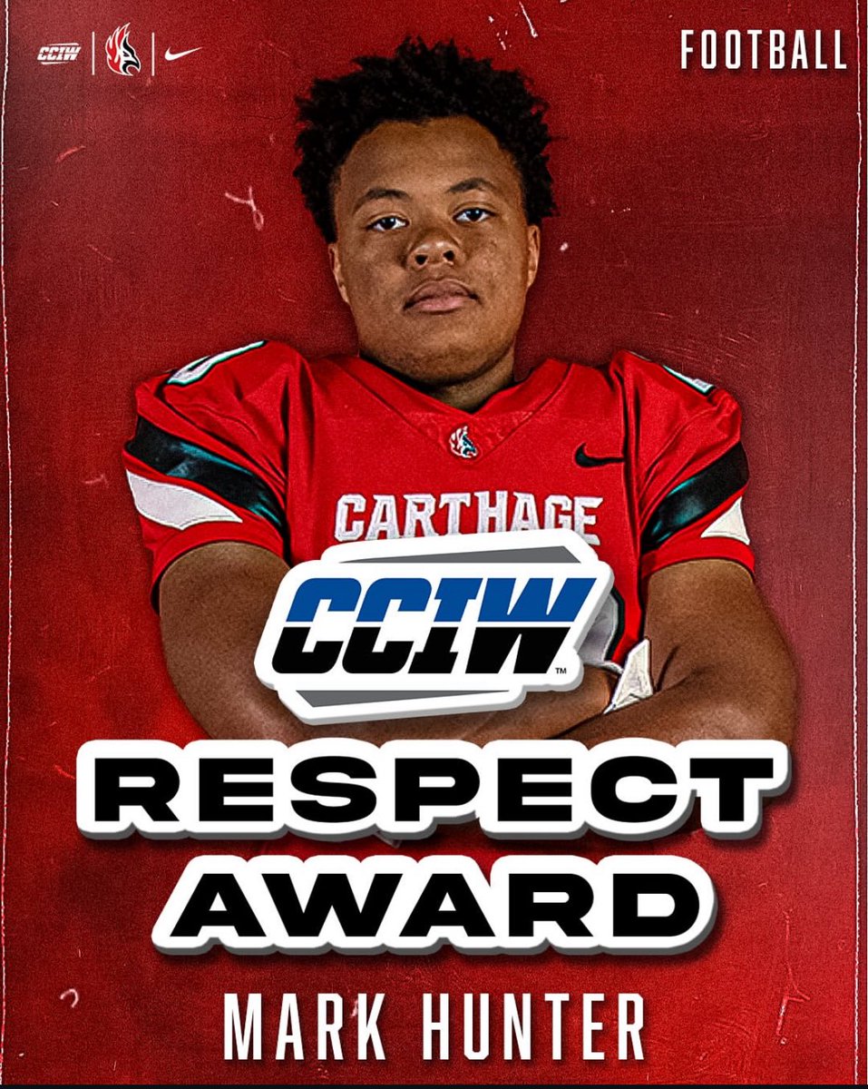 Firebirds_FB's tweet photo. 🔥 𝟮𝟬𝟮𝟱 𝐂𝐂𝐈𝐖 𝐑𝐄𝐒𝐏𝐄𝐂𝐓 𝐀𝐖𝐀𝐑𝐃🔥

Mark Hunter (RB) @LakesFootball1 

#FIRE // #FuelTheFlame // #D3fb https://t.co/Wxljnc3XWj