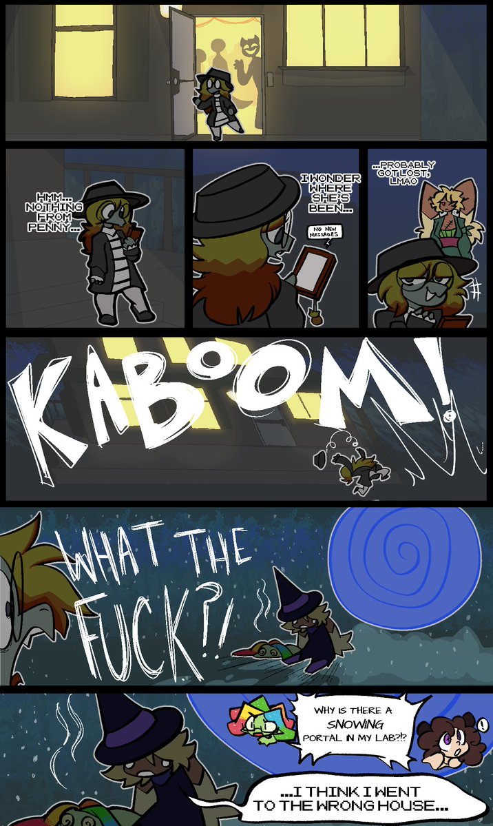 (Adventure! Penny's Spooky Mansion EPILOGUE) 
So uh.... huh. Wonder what ramifications are gonna come from that.