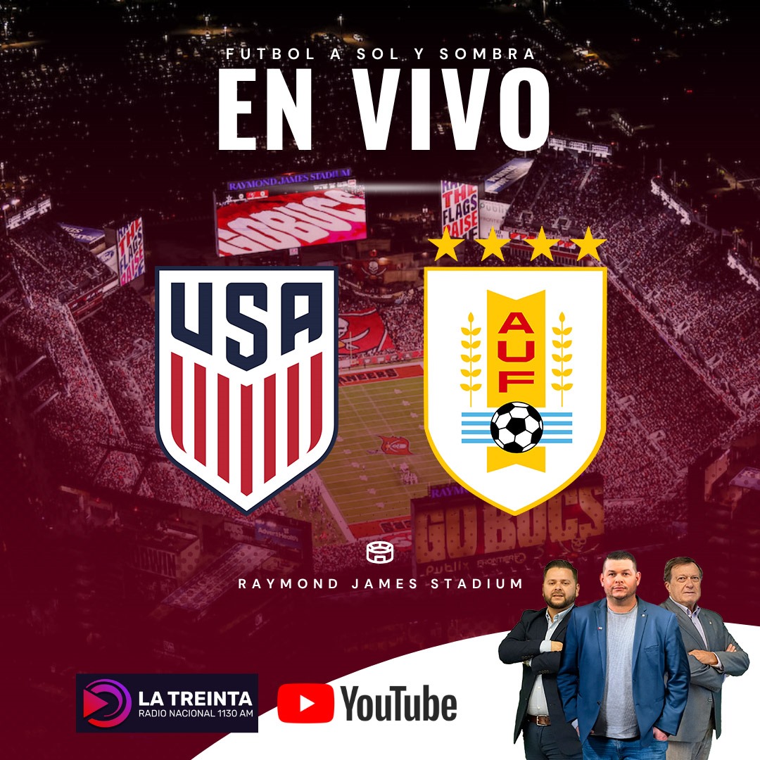 Desde las 20 venimos con la previa de EEUU-URUGUAY 21 :00 hs

🗣Relata:<a href="/EduardoGuti_88/">Eduardo Gutierrez®️</a>

📄Previa:<a href="/juanumpierrez32/">Juan Andrés Silva</a>

🎙Comentan:<a href="/alfoirrazabal/">Alfonso Irrazabal ⭐️⭐️⭐️⭐️</a>
<a href="/DanielOrdoniez/">Daniel Ordoñez</a>

📋Vestuarios:
<a href="/leahernandez99/">Leandro Hernández</a>

🎤Locución:<a href="/gabririvero1/">gabriel rivero</a>

ℹ️Estudios:<a href="/Nahuel99Acosta/">Nahuel Acosta</a>

📻<a href="/lanacional1130/">Radio Nacional 1130 AM</a>