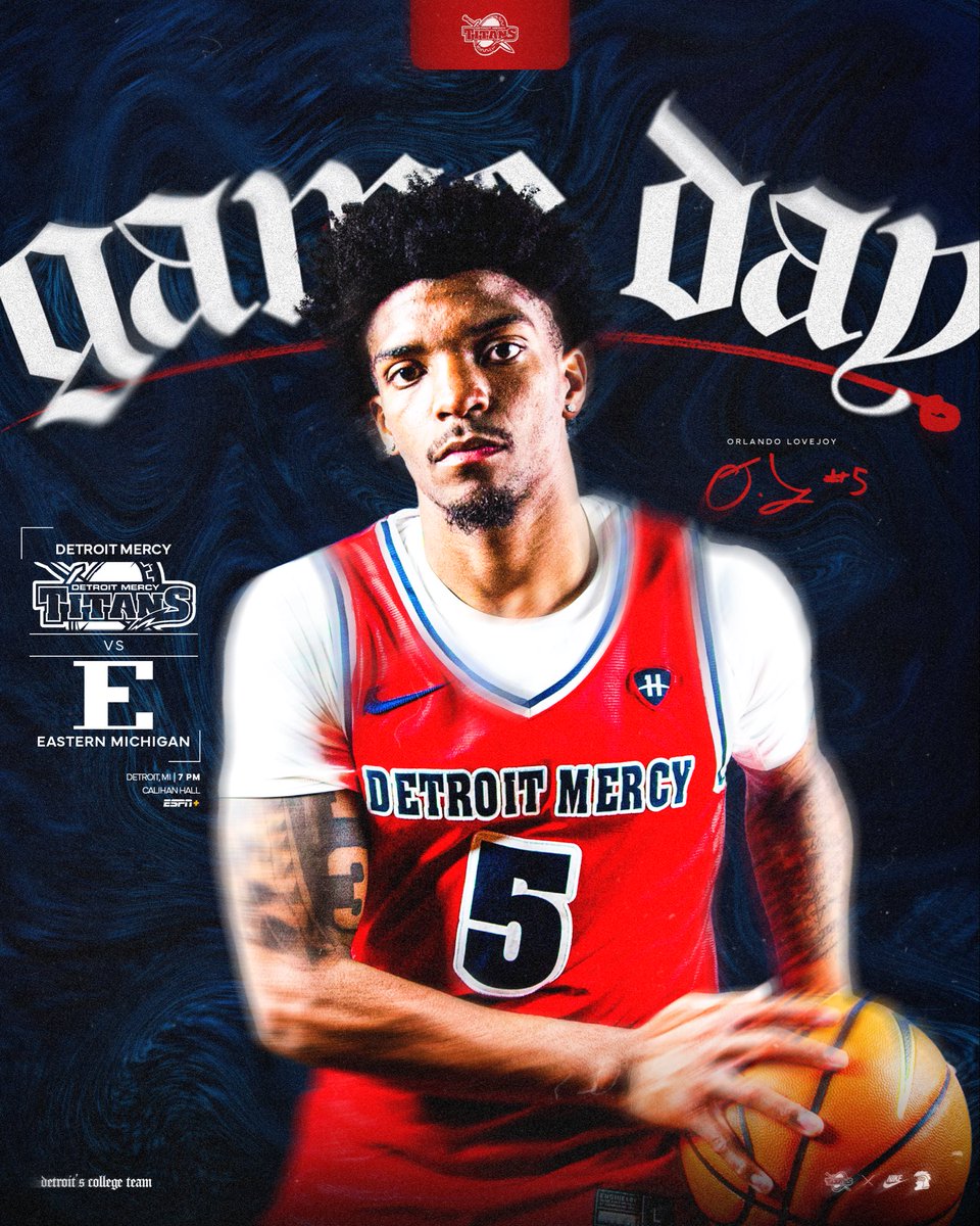 Titans. Eagles. It just means a little more⚔️ 

#DetroitsCollegeTeam 🏀