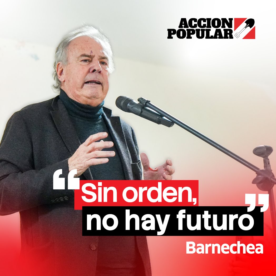 LarutaAp2026's tweet photo. 🔊🔊🔊🔊🔊🔊🔊
#AccionPopular #Alfredobarnechea https://t.co/Dr3aQ611bh
