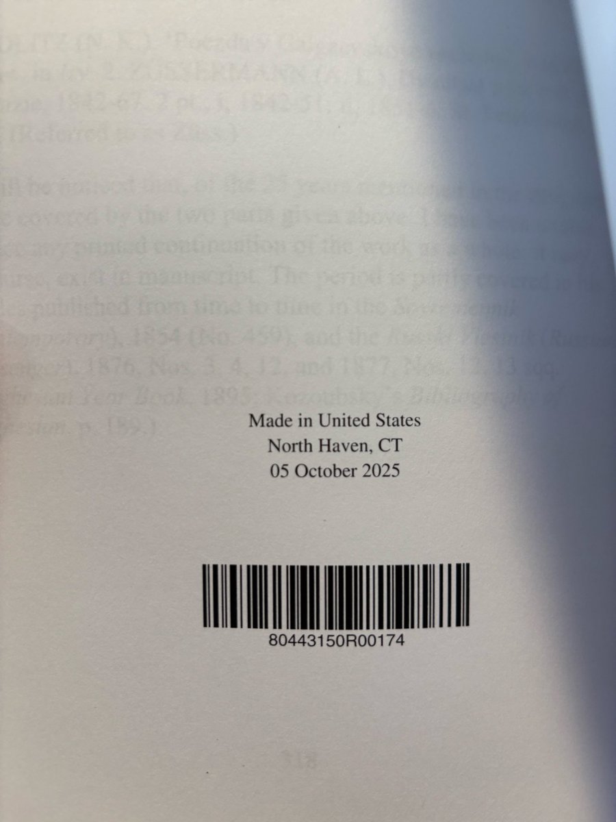I ordered a print-on-demand self-published reprint of an old book and they sent me a beat-up POD copy from October. Wtf? I want it fresh off the POD machine, not someone else’s reject!