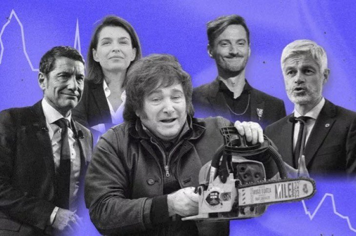 SirAfuera's tweet image. 🔴💸 ALERTE : Le mouvement AFUERA se développe partout en France.

&quot;Que veut dire Afuera ?

Martelé pendant la campagne présidentielle de Milei en 2023, ce mot est devenu un cri de ralliement des deux côtés de l’Atlantique.

Traduction de « dehors » en français, il incarne la…