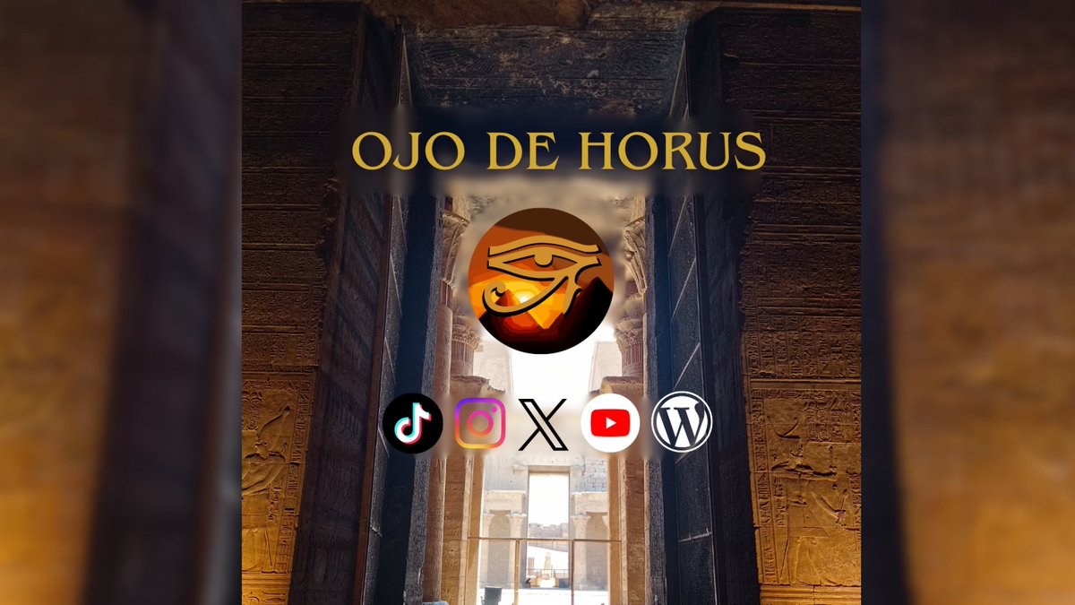 Iw m Htp a Ojo de Horus
Yo me llamo Juanjo, historiador y egiptólogo in progress.

📷Instagram: instagram.com/ojo_horus/

📹Youtube: youtube.com/channel/UCrUUy…

🎶TikTok: tiktok.com/@ojo_horus

✍️Blog: ojodehorusegipto.wordpress.com

Más: linktr.ee/OjoHorus