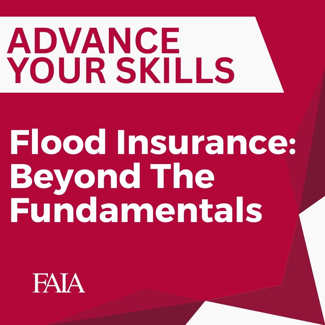 Understanding flood risk is more important than ever. This course takes you deeper than the basics, offering practical guidance that helps insurance professionals serve their clients with confidence. Register today: ow.ly/IIoq50XtCxM