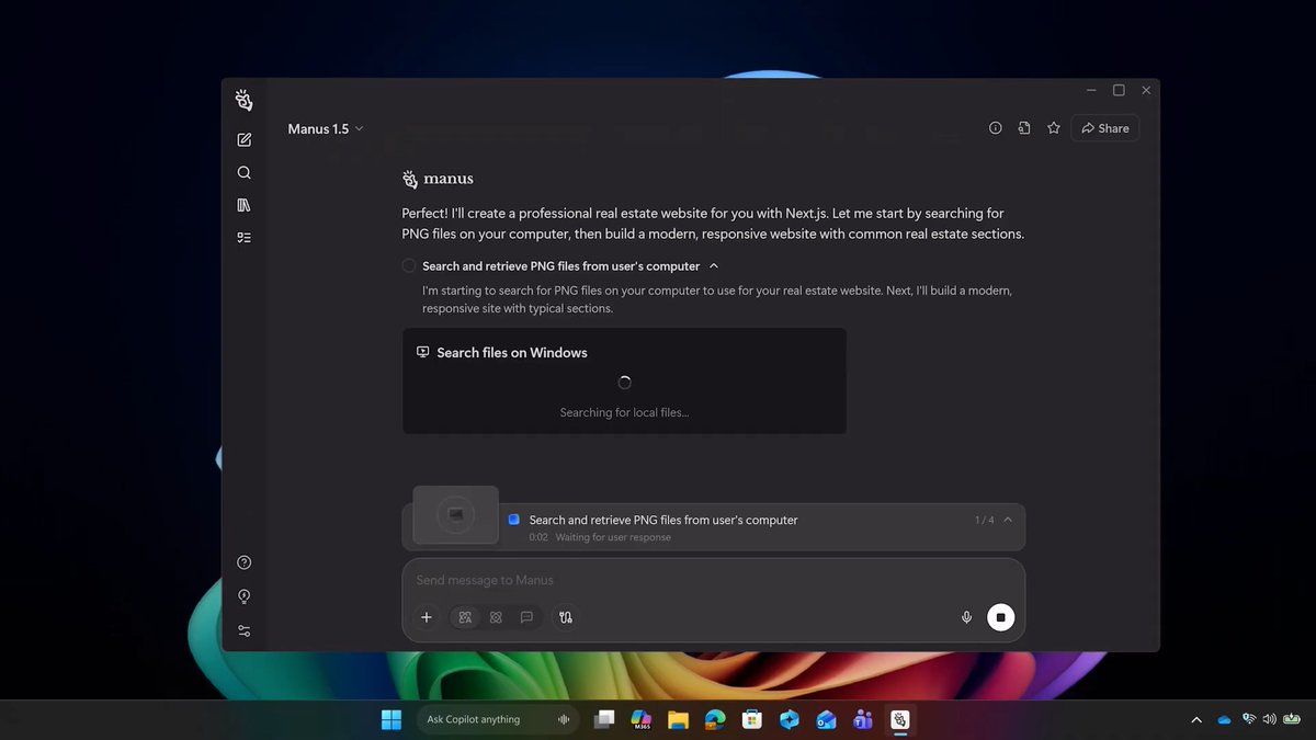 WindowsLatest's tweet image. Microsoft confirms Windows 11&apos;s File Explorer will be upgraded with Copilot / AI features. In fact, you&apos;ll be able to build apps &quot;vibe code&quot; using files in File Explorer.

File Explorer will go beyond summarizing documents using Copilot.

Microsoft says AI tools like Manus and…