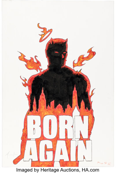 davidmackkabuki's tweet image. My work on auction here: 
comics.ha.com/itm/original-c…
Including my Winter Soldier Film Titles Art  &amp;amp; this for DAREDEVIL BORN AGAIN