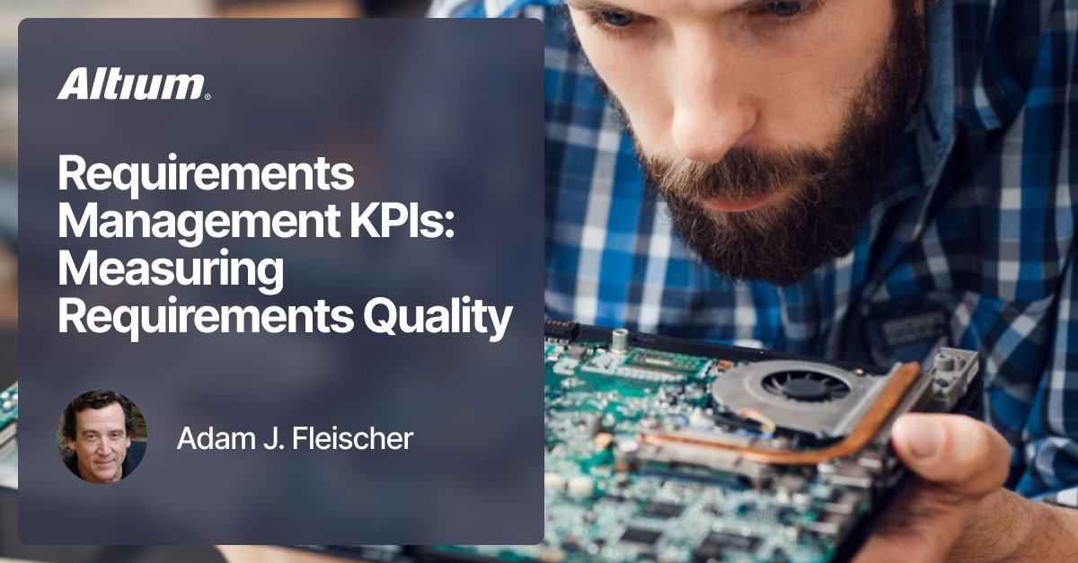 altium's tweet image. KPIs offer engineering, procurement, and project management teams a shared language for tracking clarity, traceability, and readiness for verification, building a foundation for smarter decisions.

Learn more: bit.ly/3XFfkoQ

#Altium #KPI #Requirements