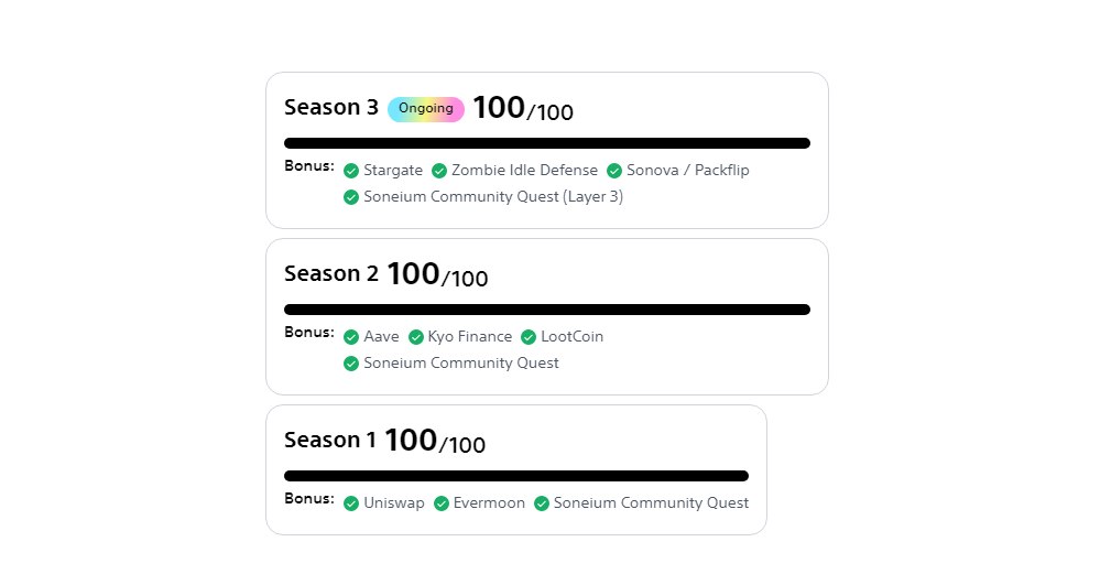 Notebook500's tweet image. Let me know if you’re seeing the beauty
and if you can, send your screenshots too
Season 3 is ending soon too ⏳
@soneium @0xRamz
#soneium #soneiumscore