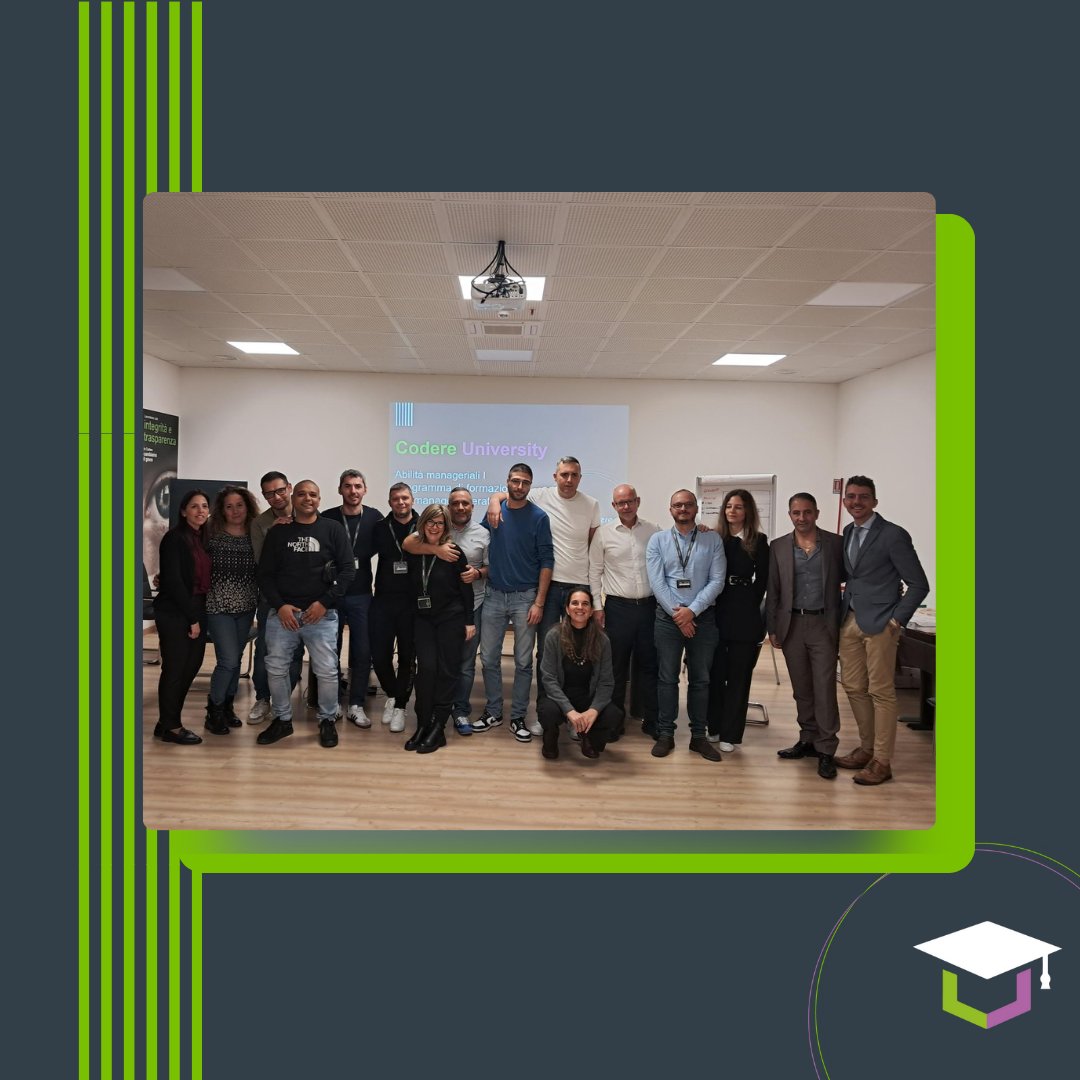 codereitalia's tweet image. #CodereUniversity #Leadership #Teamwork #Formazione #Crescita