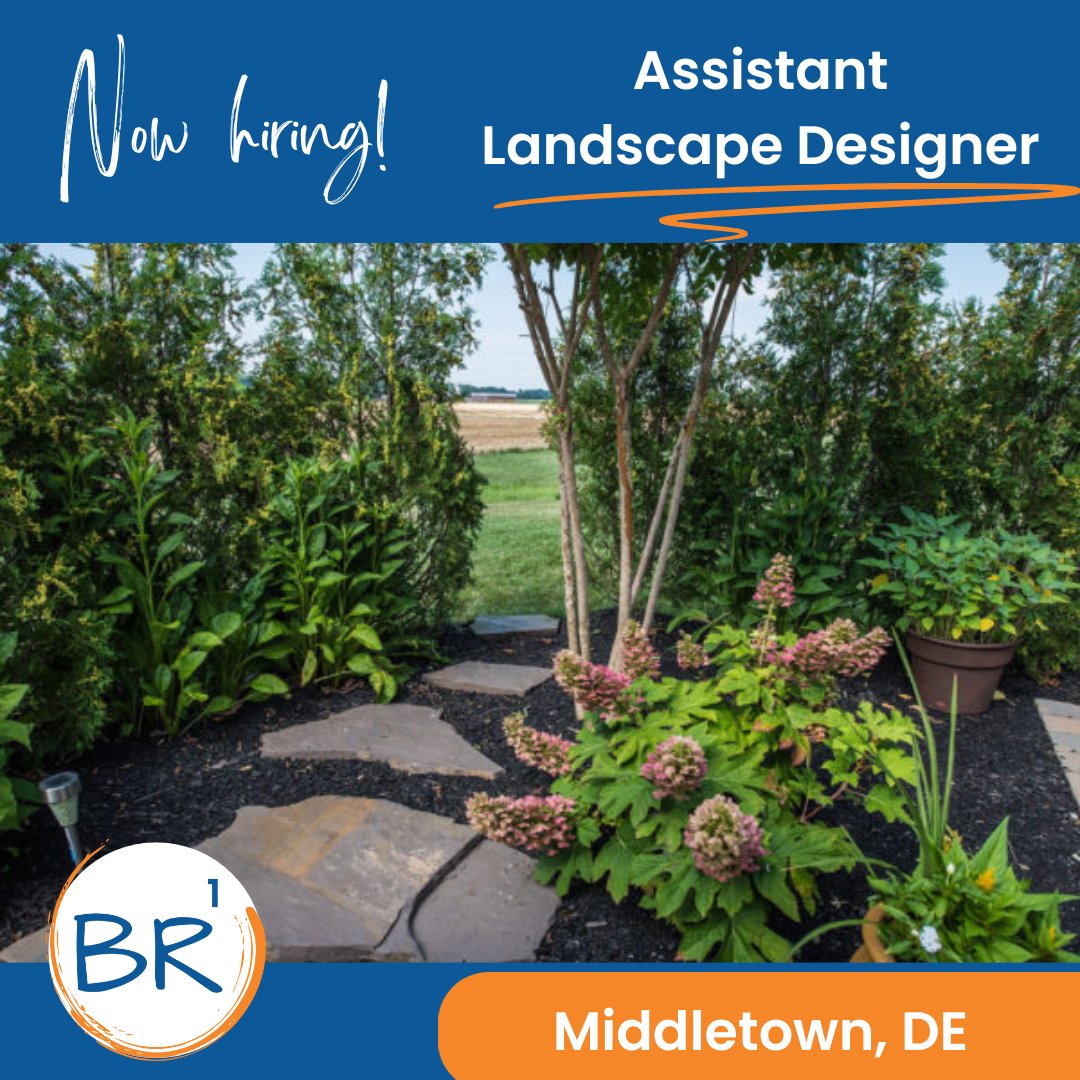🚨 Career Alert! 🚨 Assistant Landscape Designer | Middletown, DE | hubs.la/Q03TNFPn0