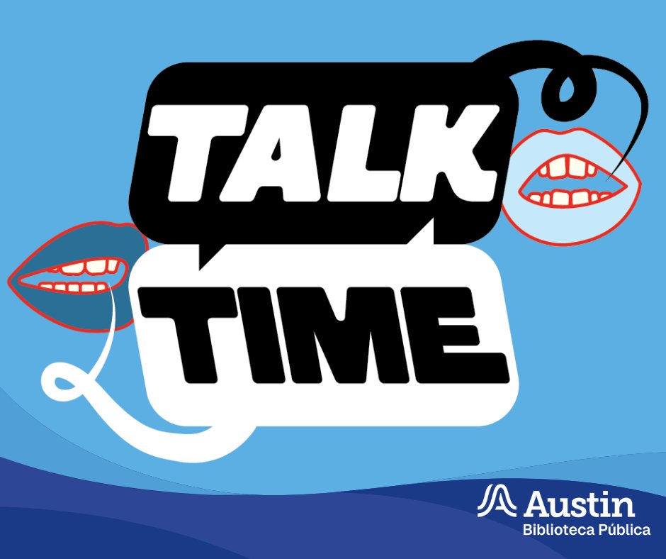 BiblioPublicATX's tweet image. En Talk Time puede practicar inglés conversacional gratis y sin presiones. Tenemos opciones virtuales por si gusta participar desde casa.  Para más información llame al 512-9747400 y para las horas y fechas visite el siguiente link: library.austintexas.gov/events/talk-ti…  ¡Les esperamos!