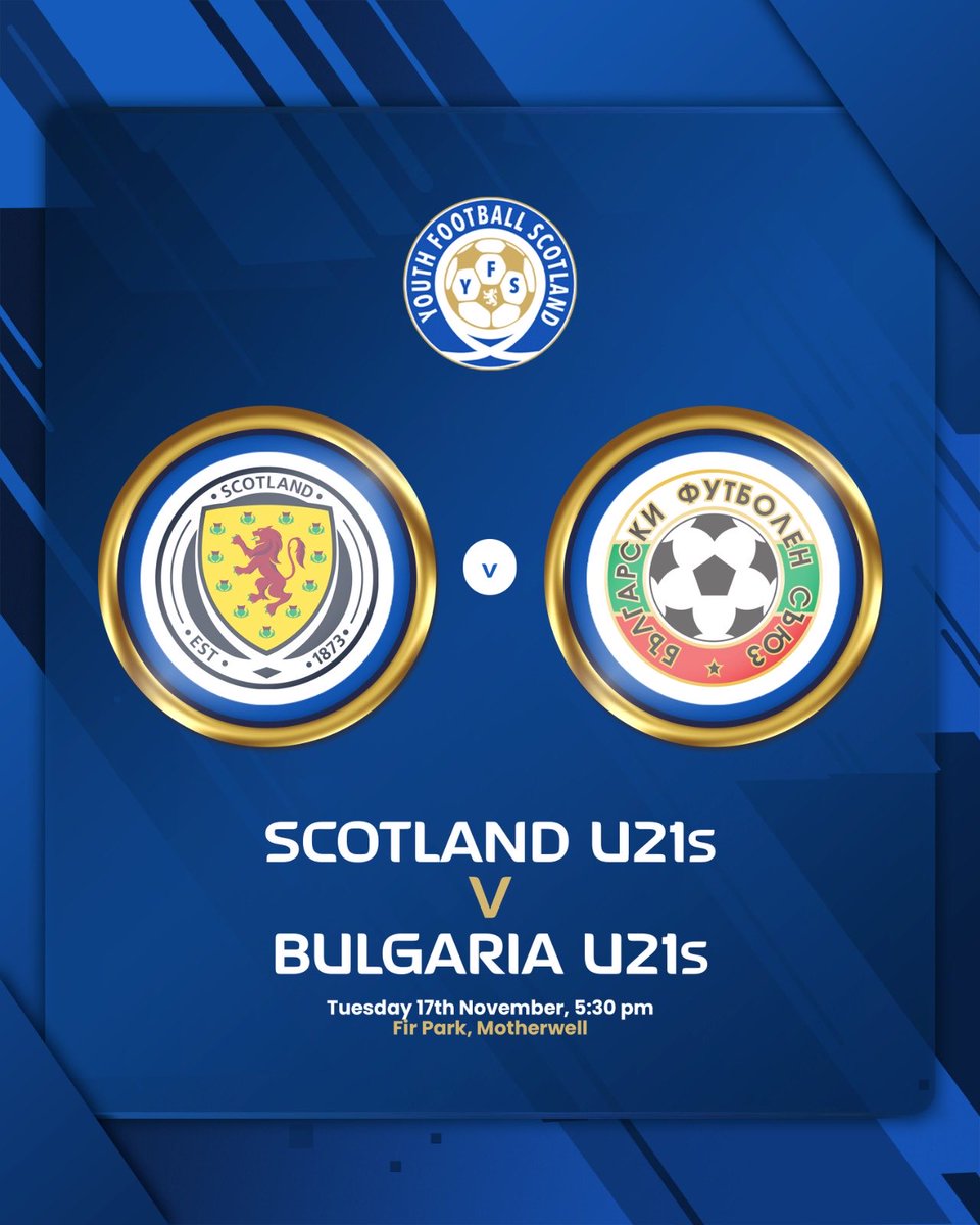 𝗙𝗘𝗔𝗧𝗨𝗥𝗘𝗗 𝗠𝗔𝗧𝗖𝗛 🎙️📝 

𝙅𝙖𝙘𝙠 𝘾𝙧𝙖𝙣𝙢𝙚𝙧 is at Fir Park tonight to report on Scotland U21s against Bulgaria.