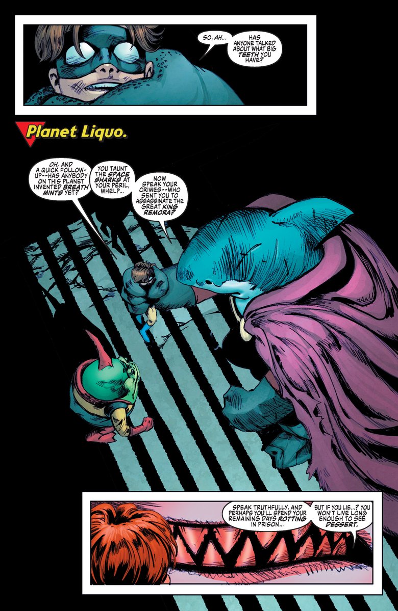 DynamiteComics's tweet image. In stores this week, Space Ghost Vol 2 #5 from David Pepose and Jonathan Lau. Here’s a look inside.

#spaceghost #davidpepose #jonathanlau

dynamite.com/htmlfiles/view…