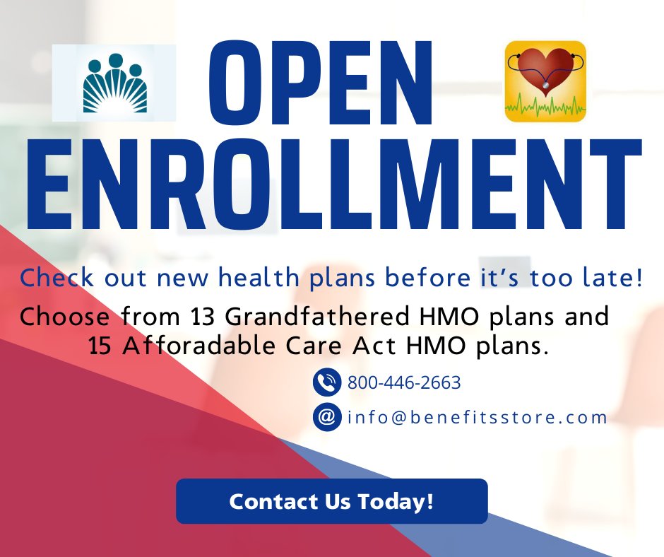 BenefitsStore's tweet image. Don't let open enrollment season stress you out - we've got the inside scoop on the latest Kaiser Permanente® health plans! #genx #healthinsurance #dontworrybehappy #thebenefitsstore