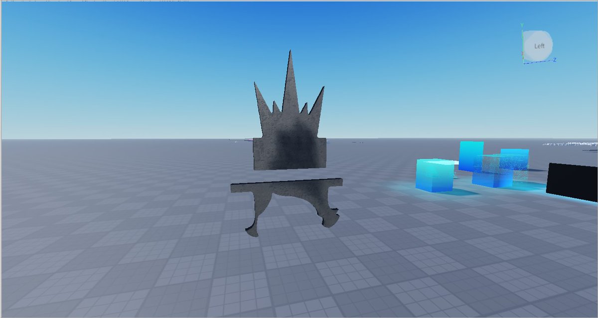 behold, my first blender import that took me 3 hours to get to, cant even scale it properly fuck my stupid flood life