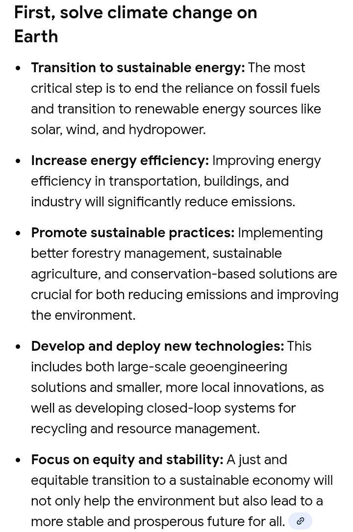 Lille_2k06's tweet image. #Solving #ClimateCrisis is a prerequisite for #multiplanetary future whilst #SpaceExploration provides solutions &amp;amp; a backup for #Humanity, efforts must first #focus on Earth-based actions like ending fossil fuel reliance, improving energy efficiency &amp;amp; adopting #RenewableEnergy ★