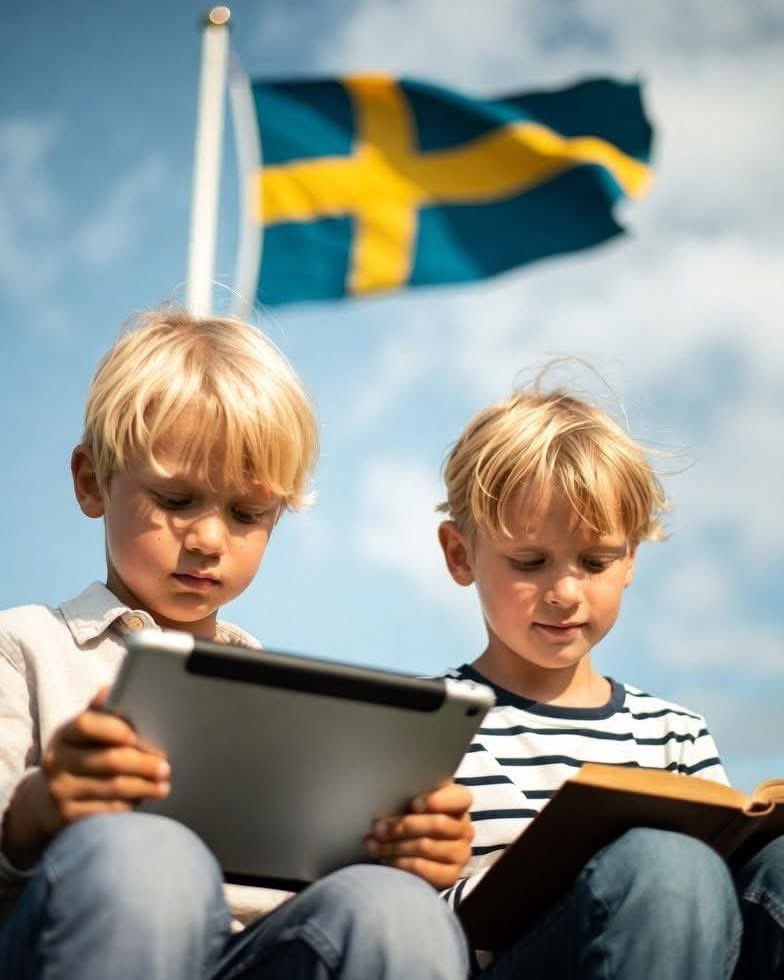 bri8trose's tweet image. بعد 15 سنة من التعليم الرقمي… السويد تعود إلى الكتاب الورقي! 

في خطوة جريئة تشغل العالم، قررت السويد رسميًا إعادة الكتب الورقية في المدارس بعد تجربة دامت 15 عامًا من الاعتماد الكلي على الأجهزة الرقمية .

الاستثمار يصل إلى 104 مليون يورو 

السبب؟ 
الدراسات أثبتت: 
الكتابة…