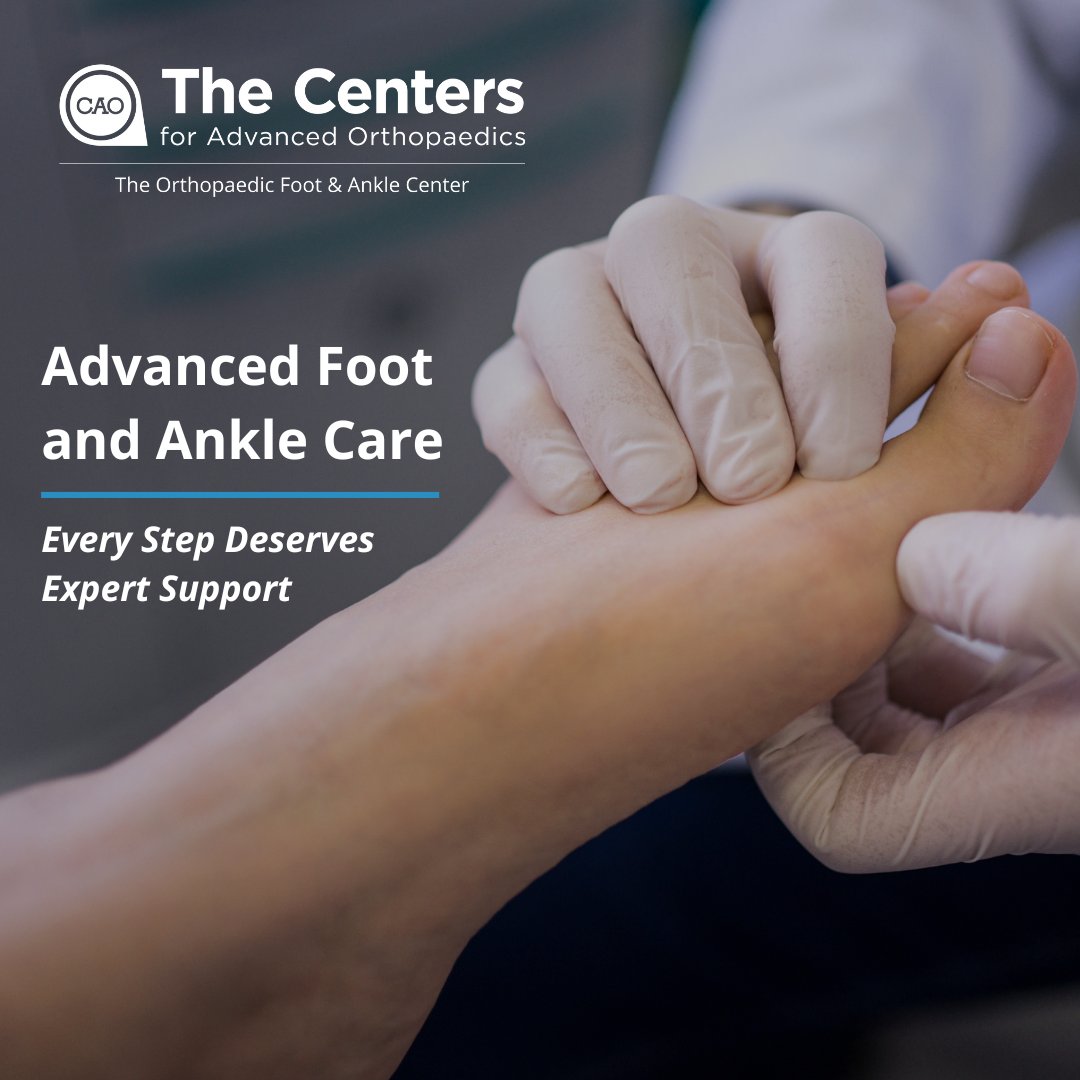 Footankledc's tweet image. Healthy movement begins with specialized care.

The Orthopaedic Foot &amp;amp; Ankle Center provides advanced treatment, trusted expertise, and support for every patient at every stage. ☑

#Orthopedics #FootandAnkleCare #Podiatry #Wellness #PhysicalTherapy #SportsMedicine