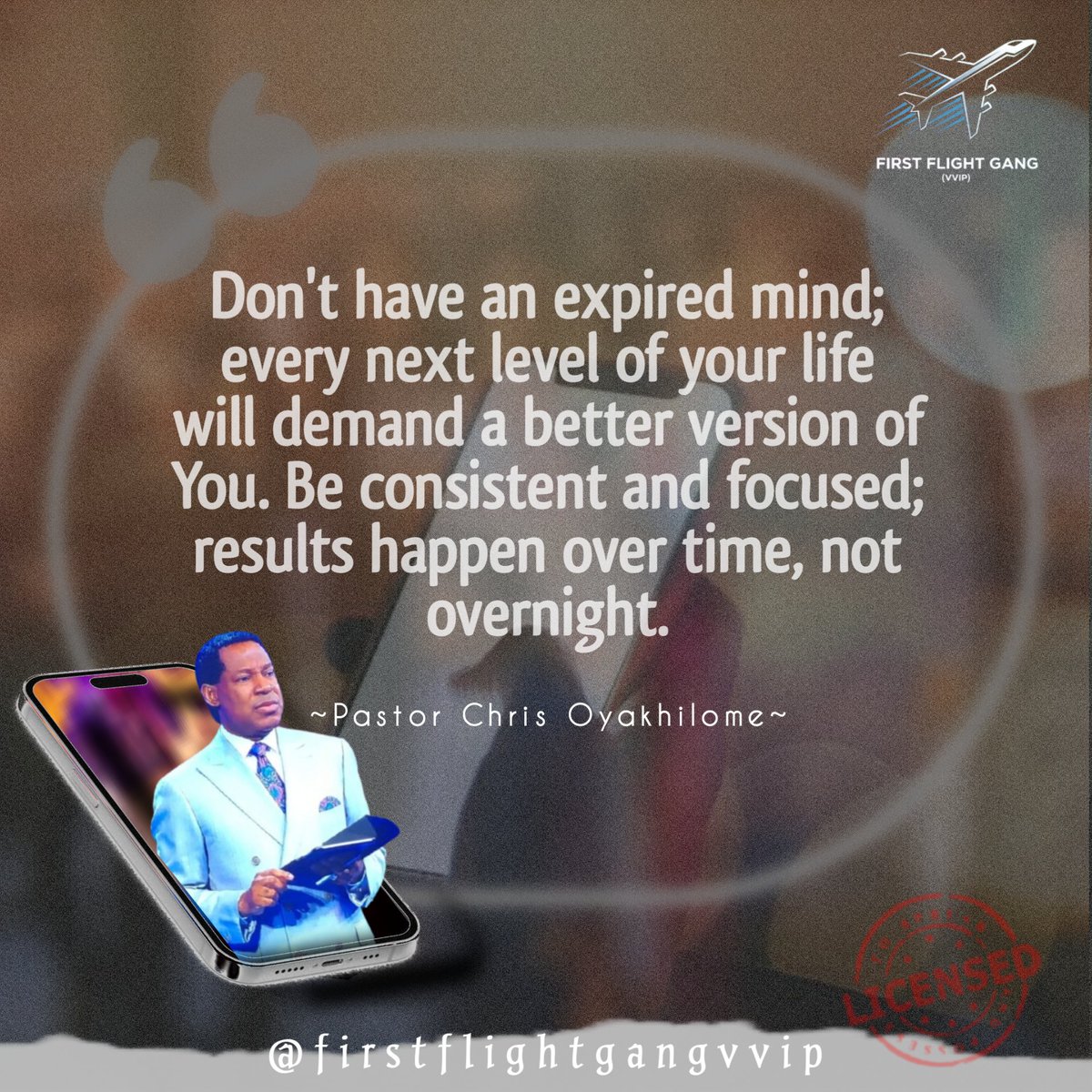 FirstFIightGang's tweet image. Make a room for what you are praying for and expecting. That&apos;s how you proof you are ready for acceptance, so God will do the work of release.

You are either changing the circumstances of your life and your world or your world is changing you!  #firstflightgangvvip
#loveworld