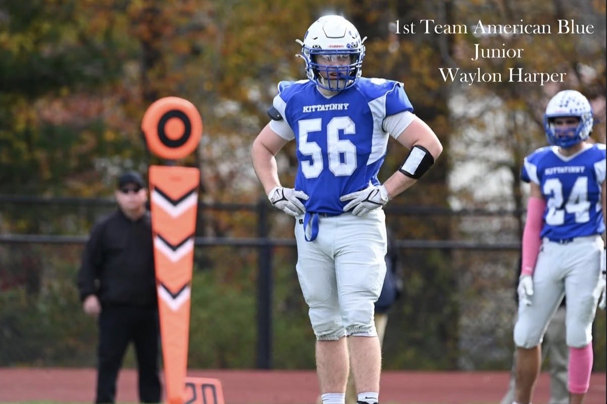 WaylonHarper56's tweet image. Honored to have earned first team all league!! #forjohnny #captain #DL #OL @CoachColtelli @AKACoachK @JGELY 
@ScoutNickP