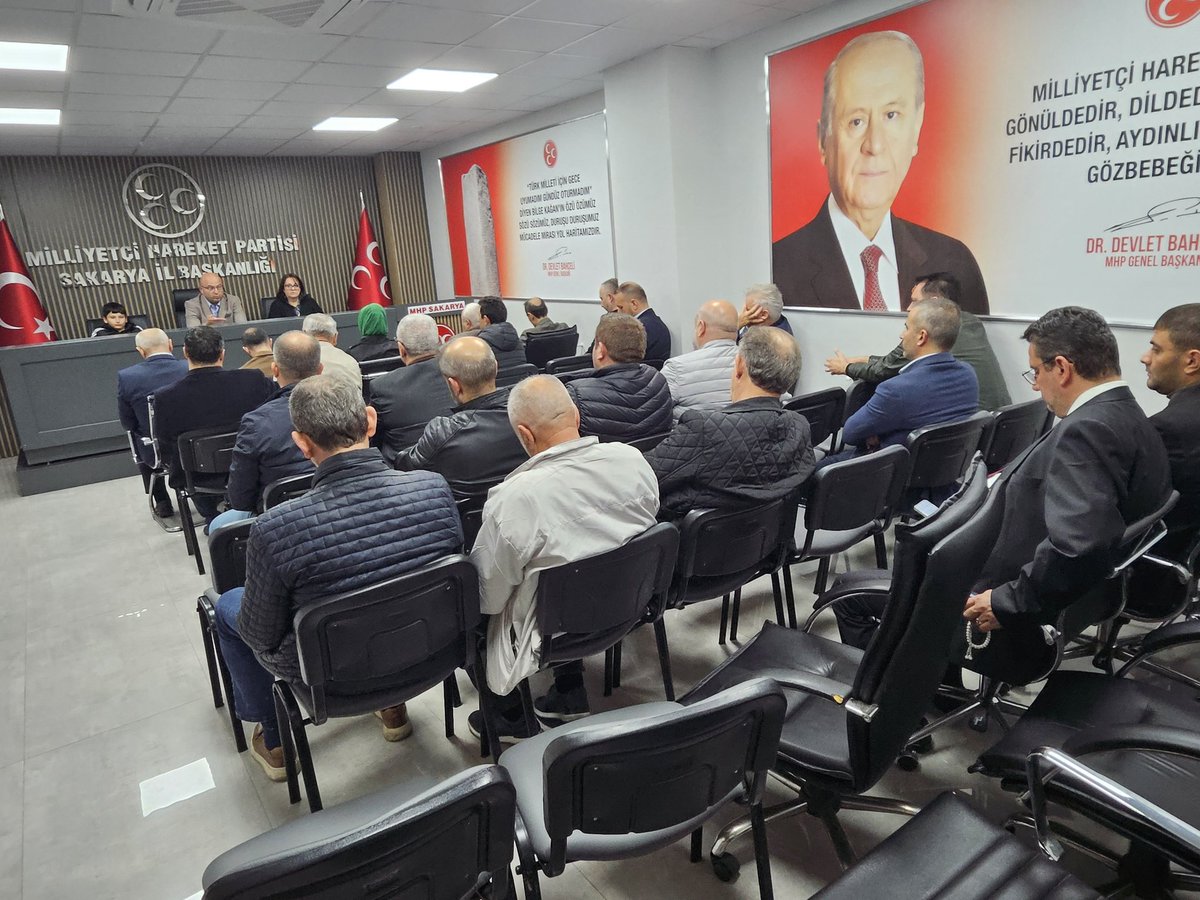 Genel ve yerel gündemle ilgili gelişmelerin değerlendirildiği Haftalık Olağan İl Yönetim Kurulu toplantımızı gerçekleştirdik. #MHP #Sakarya #MHPSakarya #SakaryaMHP
