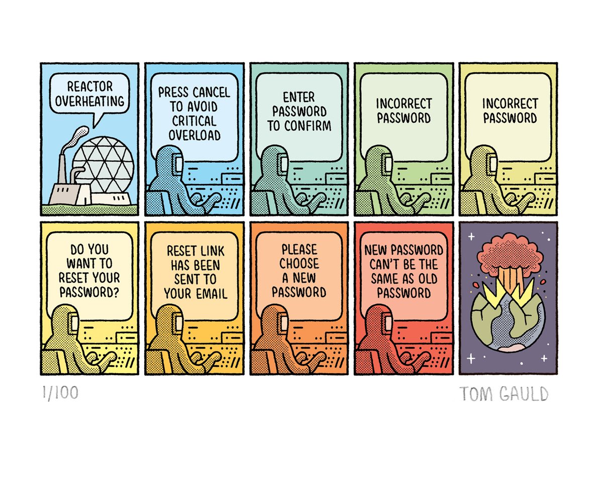 tomgauld's tweet image. 2/3 I have made three of my cartoons into new, limited edition prints. You can get them now at tomgauld.com/shop