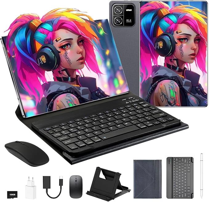 ParadiseBeache2's tweet image. Tablet 3 em 1, com Capa/Teclado/Mouse, 10.1 Polegada, 1920×1200 Tela, 1920x1200 Tela Processador Octa-Core, 12GB RAM+512GB ROM, Câmera de 16MP + 32MP, Android 15, 8000mAh
.
Link do Produto▶️amzn.to/488b06x
.
#Ofertas #amzn