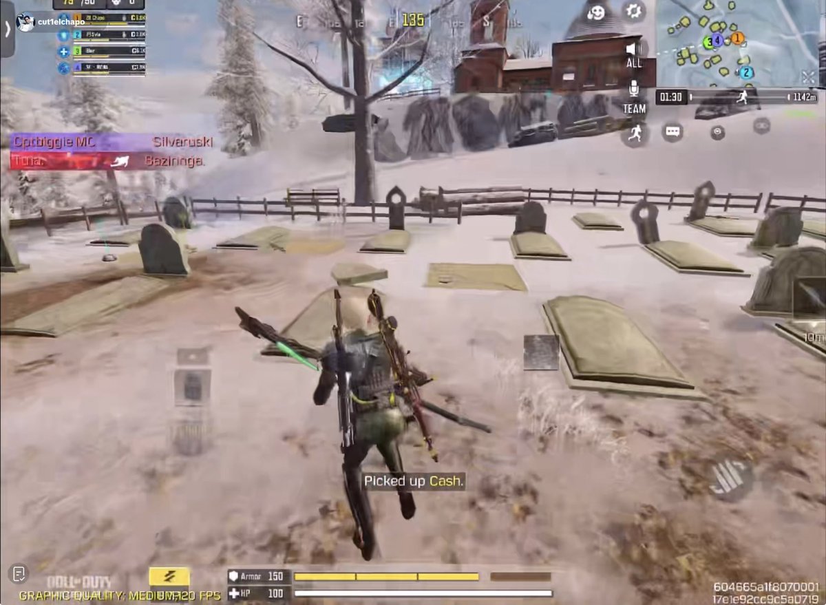 Liverecordcodm's tweet image. Serious question , how many graveyards are actually in Isolated? 🤔💀
Codm devs love spooky places too much 😭🔥 #CallofDuty 

Credit 📺 Chapocodm TK