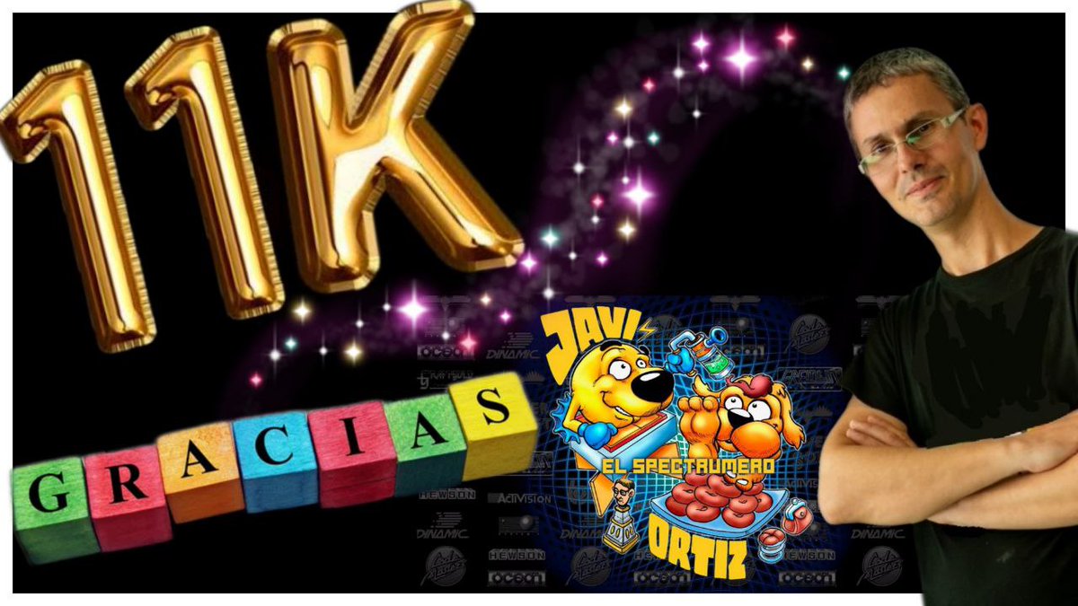 Spectrumerojavi's tweet image. MUCHAS GRACIAS a tod@s, poco a poco he llegado al 11k con vuestro apoyo. Más de 2500 videos sobre videojuegos (especialmente Spectrum), entrevistas, novedades, clásicos, revistas, libros, consolas portátiles, eventos, indies y mucho más en 👉🏻 youtube.com/@elspectrumero…