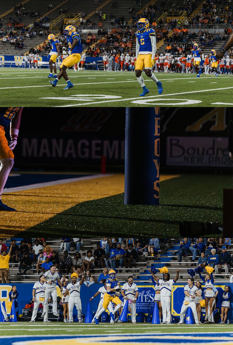 Last one in Navarre Stadium. 📸💙

#GeauxPokes | #StampedeSZN