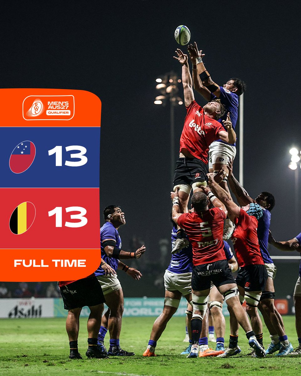 rugbyworldcup's tweet image. The most competitive finish ends in a draw 🤯

#RWC2027