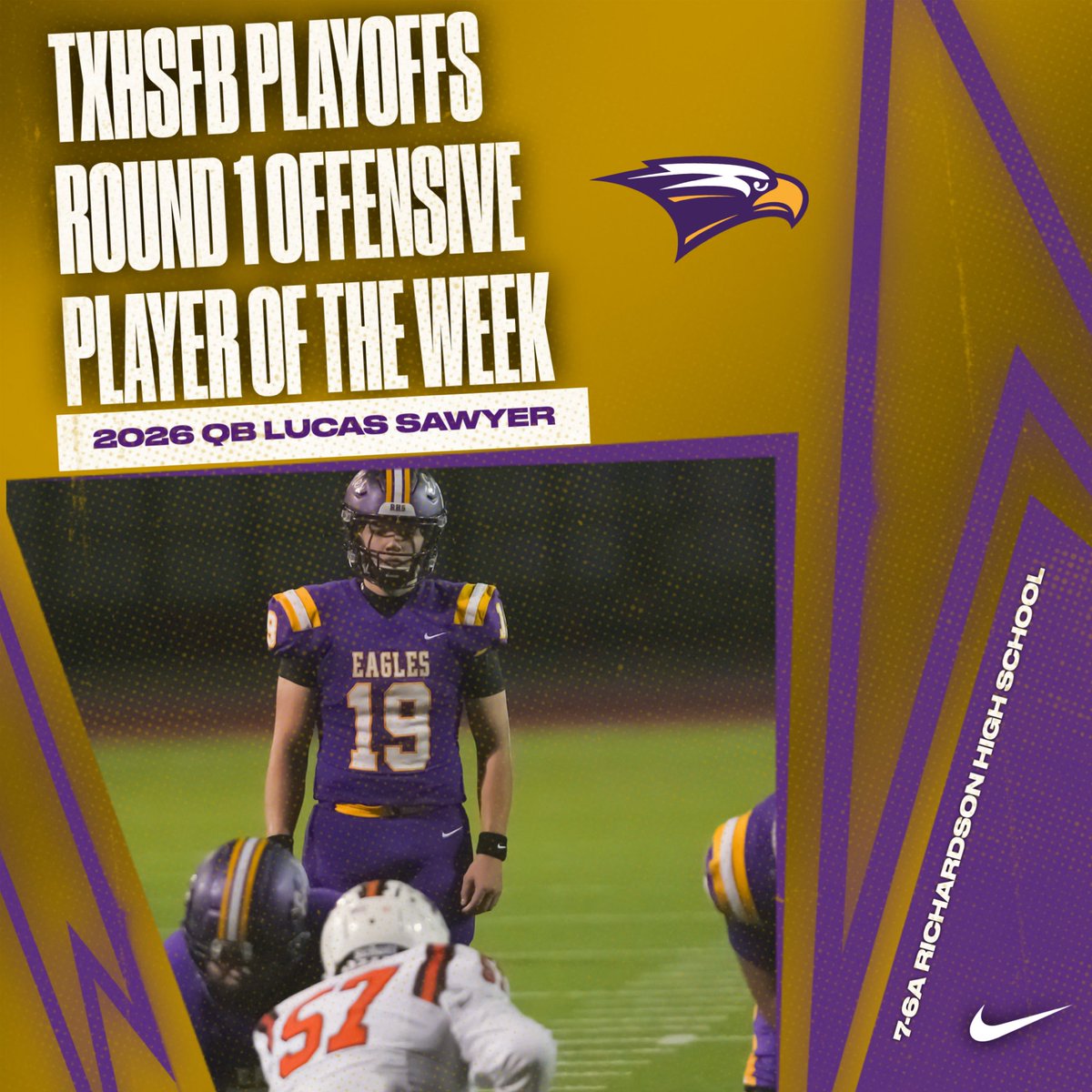 Richardson Football tweet media