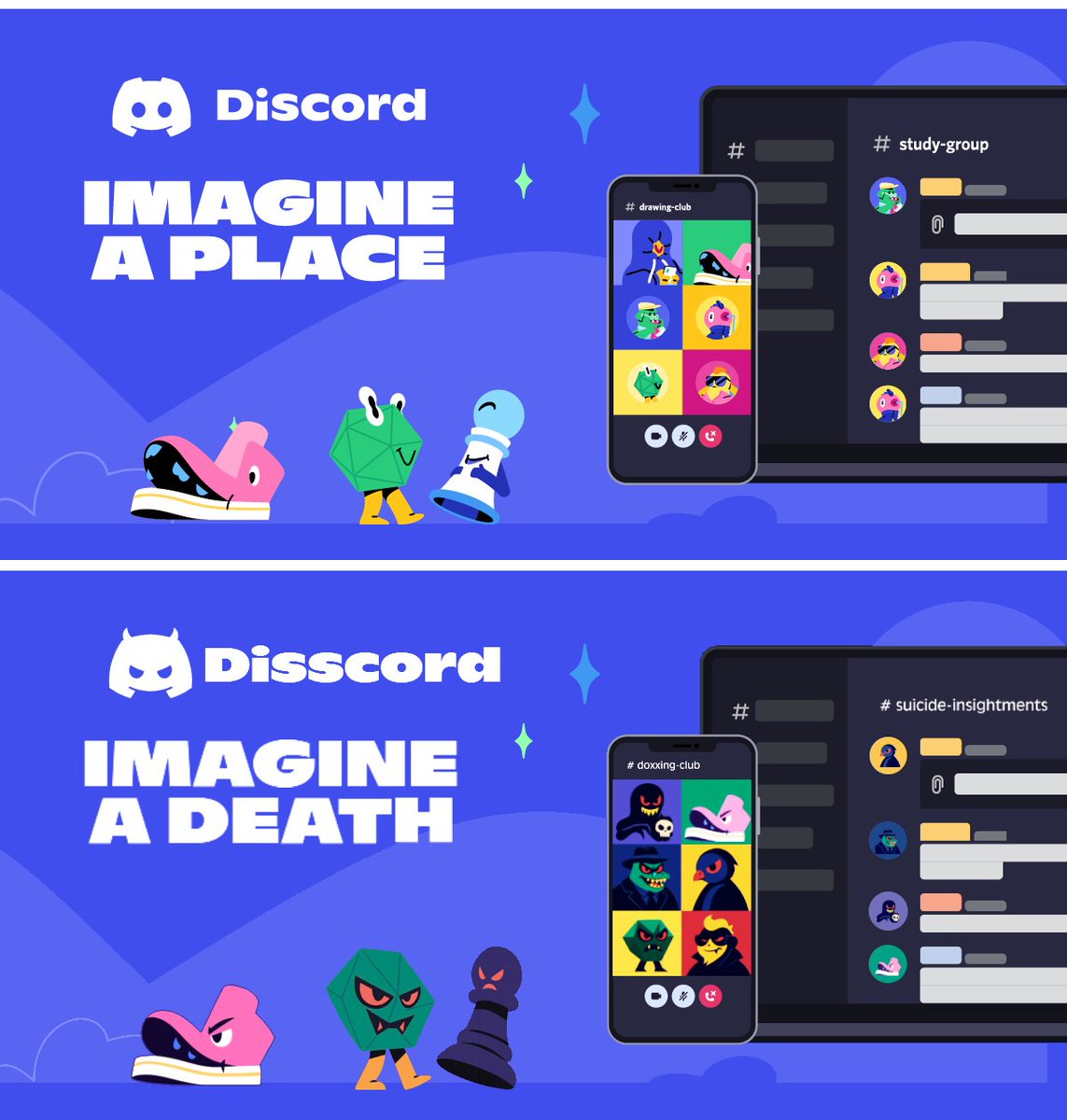 CarsPVP's tweet photo. @discord ‘Imagine a place’ where doxxing clubs and suicide-bait are fine, but the victim is the one who gets punished. That’s the version of Discord I’ve been living in.
Tickets 58942905, 61451498, 61451749, 61451054, 61465755, 61691061, 61771050, 61770202, 61942766 https://t.co/CD2YqHq69t